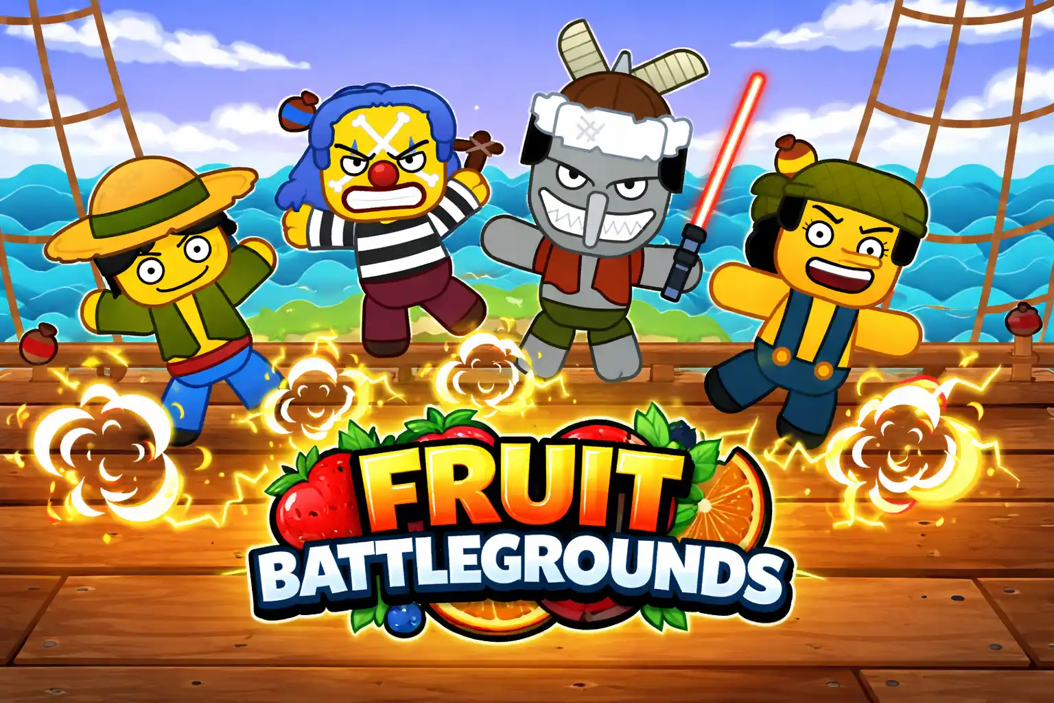 Fruit Battlegrounds - Sandbox Simulation Game