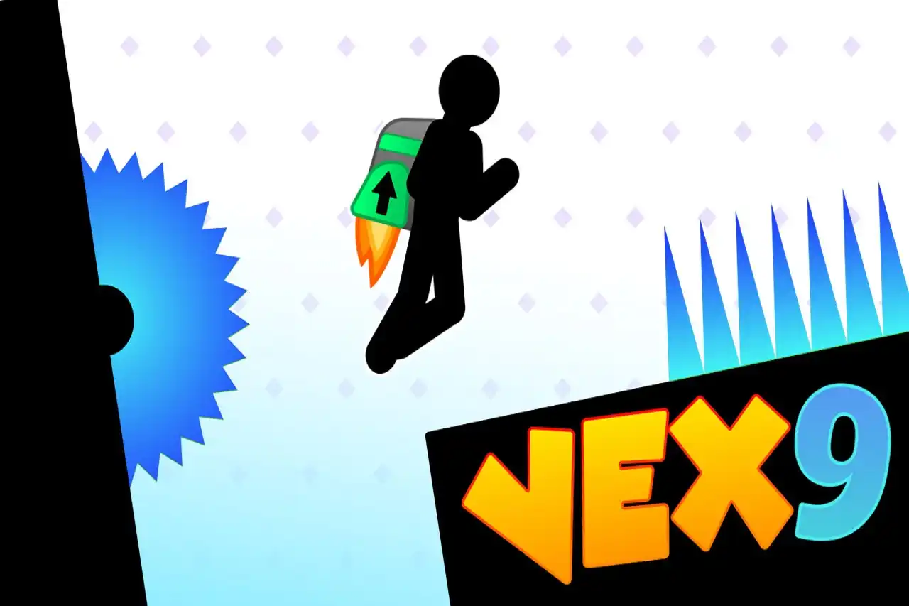 Vex 9: The Ultimate Stickman Parkour Game